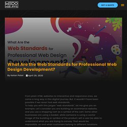 What Are the Web Standards for Professional Web Design Agency