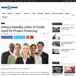 Using a Standby Letter of Credit Used for Project Financing