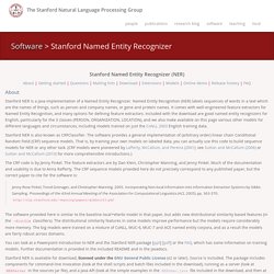 The Stanford NLP (Natural Language Processing) Group