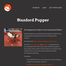 Pupper — Stanford Student Robotics