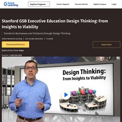 Stanford Design Thinking Course