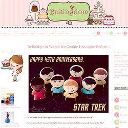 Star Trek Sugar Cookies