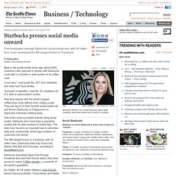 Starbucks presses social media onward