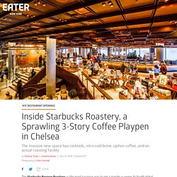 Starbucks Reserve Roastery Opens in Chelsea With 3 Stories