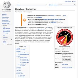 Starchaser Industries