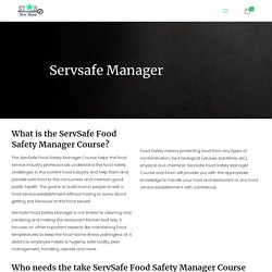 ServSafe Manager Course