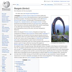 Stargate (device) - Wikipedia