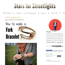 How to Make a Fork Bracelet