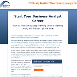 Start Your Business Analyst Career