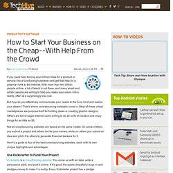 How to Start Your Business on the Cheap