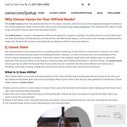 IJ Start Canon Setup Utilities Complete Guide
