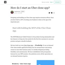 How do I start an Uber clone app? - Saadhika Devi - Medium