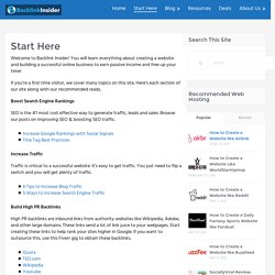 Start Here - Backlink Insider