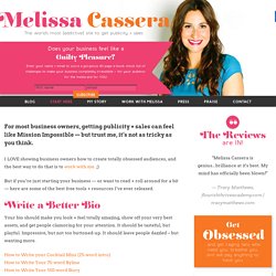 Start Here - Melissa Cassera