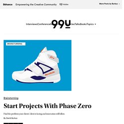 Start Projects With Phase Zero
