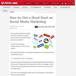 How to: Get a Head Start on Social Media Marketing