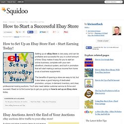 How to Start a Successful Ebay Store