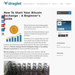 How to Start Your Bitcoin Exchange – Draglet Gmbh