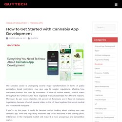How to Get Started with Cannabis App Development