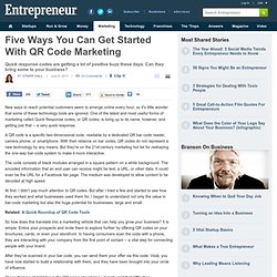 Five Ways You Can Get Started With QR Code Marketing