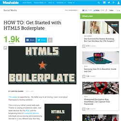 HOW TO: Get Started with HTML5 Boilerplate