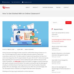How to get started with an online classroom - Jibu SMS