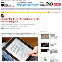 EBook Fai da te: lo starter kit dello scrittore digitale