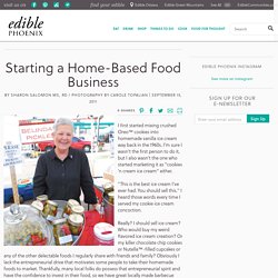 Starting a Home-Based Food Business