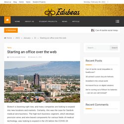 Starting an office over the web -