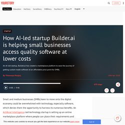 How AI-led startup Builder.ai is helping small businesses