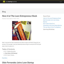 Blog « Categories « Lean Startup Machine