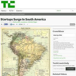 Startups Surge In South America