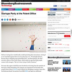 Startups Party at the Patent Office