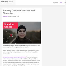 Starving Cancer of Glucose and Glutamine