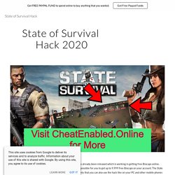 State of Survival Hack