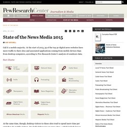 State of the News Media 2015