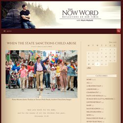 When the State Sanctions Child Abuse