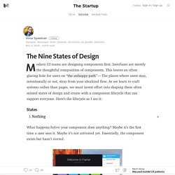 The Nine States of Design – The Startup – Medium