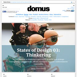 States of Design 03: Thinkering - Design