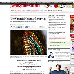 The Virgin Birth and other myths