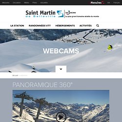 Webcam station de ski : Saint Martin de Belleville, station des 3 vallees - webcam menuires