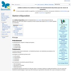 Station d'épuration