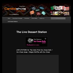 Make Your Events Memorable with Ice Cream Live Station