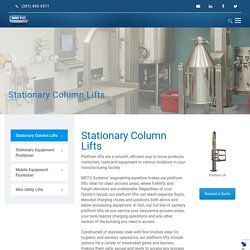 Stationary Column Lifts