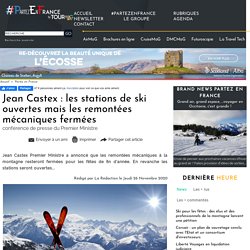 Jean Castex : les stations de ski ouvertes mais les remontées mécaniques fermées