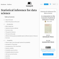 Read Statistical inference for data science