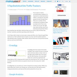 5 Top Statistical Site Traffic Trackers