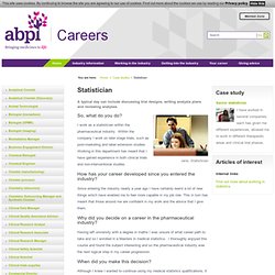 Statistician - ABPI Careers