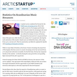 Statistics On Scandinavian Music Streamers