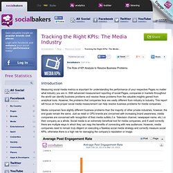 Tracking the Right KPIs: The Media Industry